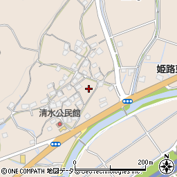兵庫県姫路市飾東町山崎1224周辺の地図