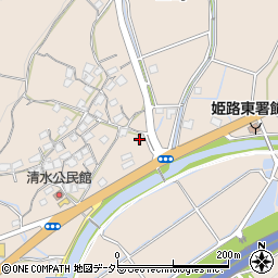 兵庫県姫路市飾東町山崎1127周辺の地図