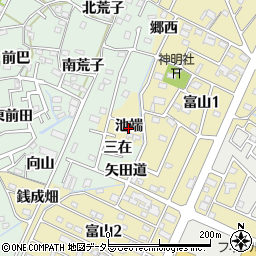 〒444-0326 愛知県西尾市富山町の地図
