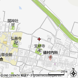三重県亀山市関町木崎1409-4周辺の地図