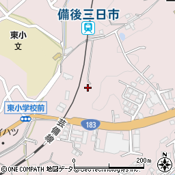 広島県庄原市上原町2689周辺の地図