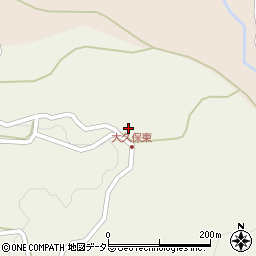 広島県庄原市大久保町182周辺の地図