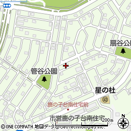 兵庫県神戸市北区鹿の子台南町周辺の地図