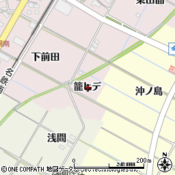 愛知県西尾市矢曽根町籠ヒデ周辺の地図