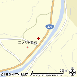 岡山県加賀郡吉備中央町上加茂84-1周辺の地図