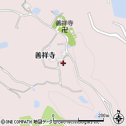 兵庫県三木市口吉川町善祥寺54周辺の地図