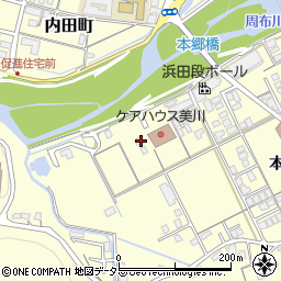 島根県浜田市内村町本郷486周辺の地図