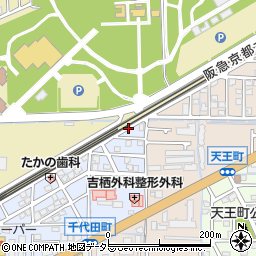 大阪府高槻市松原町21周辺の地図