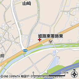 兵庫県姫路市飾東町山崎680周辺の地図