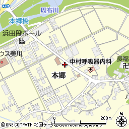 島根県浜田市内村町680-1周辺の地図