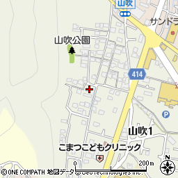 兵庫県姫路市山吹周辺の地図