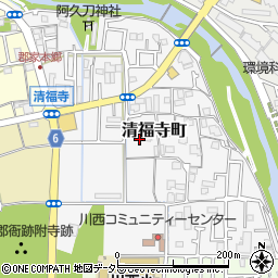 大阪府高槻市清福寺町周辺の地図