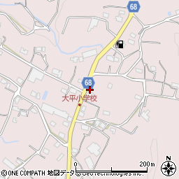 静岡県浜松市浜名区大平741周辺の地図