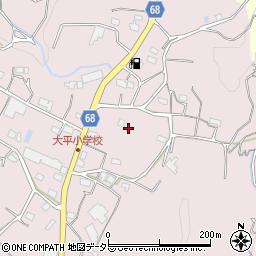 静岡県浜松市浜名区大平757周辺の地図