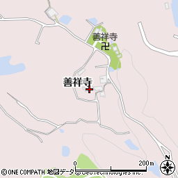 兵庫県三木市口吉川町善祥寺50周辺の地図