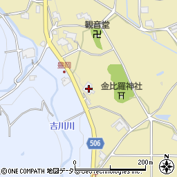 兵庫県三木市吉川町豊岡918周辺の地図