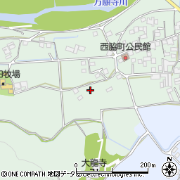 兵庫県小野市西脇町43周辺の地図