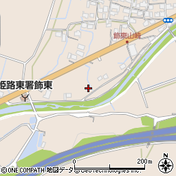 兵庫県姫路市飾東町山崎598周辺の地図