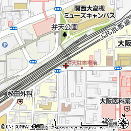 大阪府高槻市八丁西町1-20周辺の地図