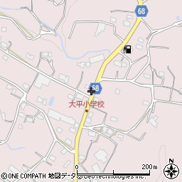静岡県浜松市浜名区大平764周辺の地図