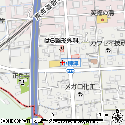 セブンイレブン焼津小柳津店周辺の地図