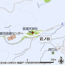 愛知県豊川市赤坂町宮路周辺の地図