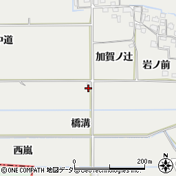 京都府八幡市岩田中道136周辺の地図