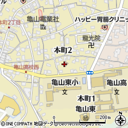 本町地区コミュニティセンター周辺の地図