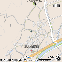 兵庫県姫路市飾東町山崎1102周辺の地図
