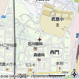 愛知県知多郡武豊町迎戸100周辺の地図