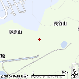 愛知県豊川市御油町塚原山周辺の地図