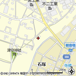 愛知県豊川市一宮町上新切197周辺の地図