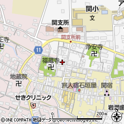 三重県亀山市関町木崎829周辺の地図