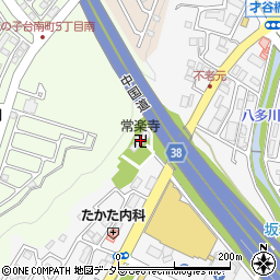 常楽寺周辺の地図