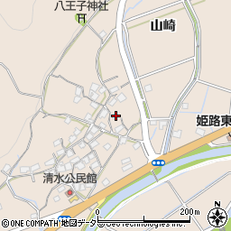兵庫県姫路市飾東町山崎997周辺の地図