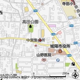 寺田ガーデンハイツ２番館周辺の地図