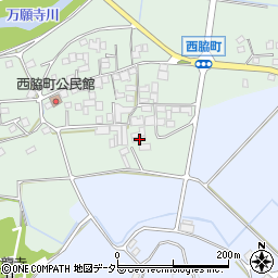 兵庫県小野市西脇町318周辺の地図