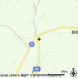 広島県庄原市東城町三坂705周辺の地図
