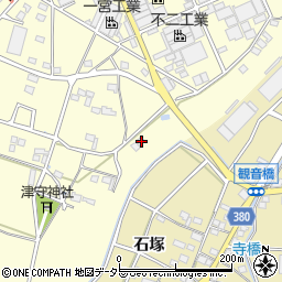 愛知県豊川市一宮町上新切197-7周辺の地図