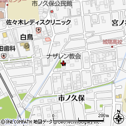 日本ナザレン教団城陽教会周辺の地図