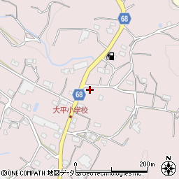 静岡県浜松市浜名区大平760-1周辺の地図