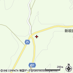 広島県庄原市東城町三坂704周辺の地図