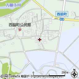 兵庫県小野市西脇町318-1周辺の地図