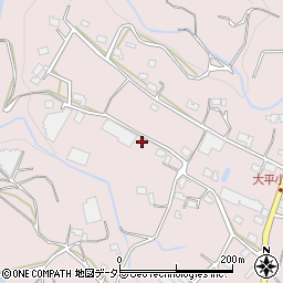静岡県浜松市浜名区大平576周辺の地図