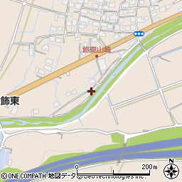 兵庫県姫路市飾東町山崎555周辺の地図