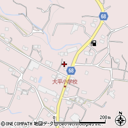 静岡県浜松市浜名区大平812周辺の地図