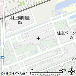 住友ベークライト株式会社　静岡工場プレート・デコラ製造部周辺の地図