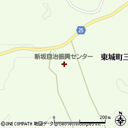 広島県庄原市東城町三坂330周辺の地図