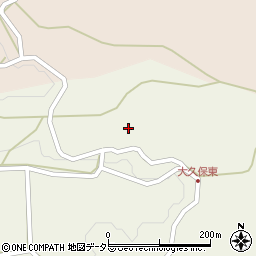 広島県庄原市大久保町121周辺の地図