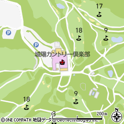 城陽カントリー倶楽部周辺の地図